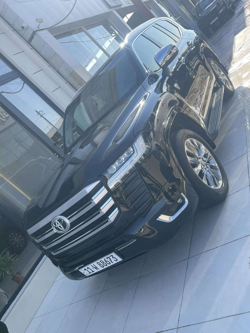 لاندكروز vx 2023 ساس 
ماشية 38 
السعر 720$ بيهة مجال 
كفالة عام السيارة بيهة رصعة بسيطة 
مكاني بغداد شارع فلسطين 
***********
