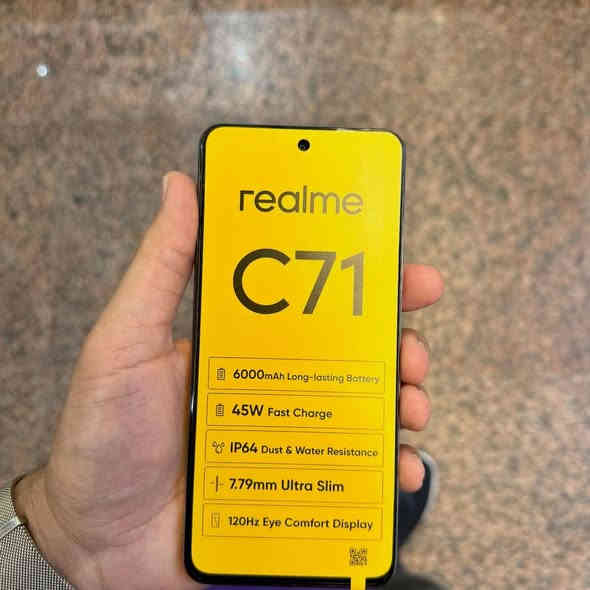 القوي من ريلمي
REALME C71
بـذاكـــرة 128
عشوائيه 18
الــســعــر 150 الــف عراقي
#realmec71

للمـزيـد من المعلومـات  يـرجـى مـراسـلـتـنـه او الاتـصـال🩵
____________________ 
الــــمــــدار الــــجــــديــــد🔥
________________________ 
زبائننا الكرام 💗
اهلا وسهلا بكم 😊❤️
جميع العروض والأسعار الخياليه لدينا
____________________________________________
🎗جهازك 🎗عدنا🎗 ضمانك 🎗 يهمنا🎗  🔸اختيارك ✅✅✅
_____________________________________________

 @العنوان /السماوة/شارع باتا/موكب شباب الشرقي/
مقابيل ازياء نبيل للألبسه النسائيه/#المدار_الجديد
للأستفسار الأتصال او مراسله على برنامج الوتساب :
*********** 📞سيف
*********** 📞امير
*********** 📞  الصيانه 

الحجز والإستفسار يتم عبر بريد الصفحة   📩

يتوفر لدينا خدمة توصيل 📦🚎
