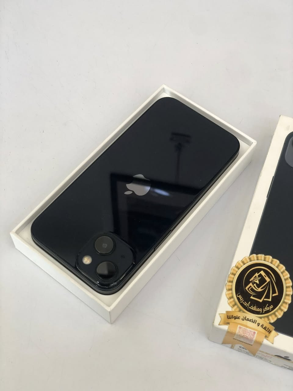 ايفون 13 كامرتين اسود
نموذج M شرق اوسط
بعده بلضمان كارتون الاصلي 
بطاريه 96. سعر 490
مكاني بصره شارع السعدي
***********
