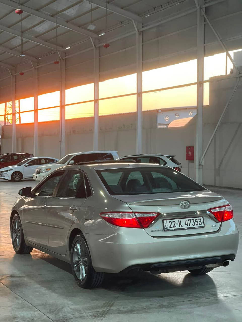 Camry SE
تۆیۆتا کامری مواسەفات SEپڵەس
سەیارەکە مواسەفاتی 
سڵاید
کوشن کارەبا
کوشن نیو جڵد
کامێرە
رادار
شاشەگەورە
تەعدیل سورعە
لەگەڵ زۆر مواسفاتی تر
سەیارەکە ٣پارچەی بۆیاخە بەبێ ناوگرتن بەشەرت
تەنها کلێری ئەمریکایە بەبێ مەعجون هەموو گیانی بەشەرت بەناوی خۆمەوەیە ٤ تایەو ویلی لۆکی لەژێرایە
نوقسانی تیانیە بەشەرتی ١٠فیتەر گێرو مەکینەی نەکراوەتە
سەیارەکە ٩٠٠$خرامەی لەسەرە دوای معامەلە ئەی گیرمەوە
شوێن:سلێمانی
نرخ:١٣٨$
‎رقم:*********** السليمانية, العراق
