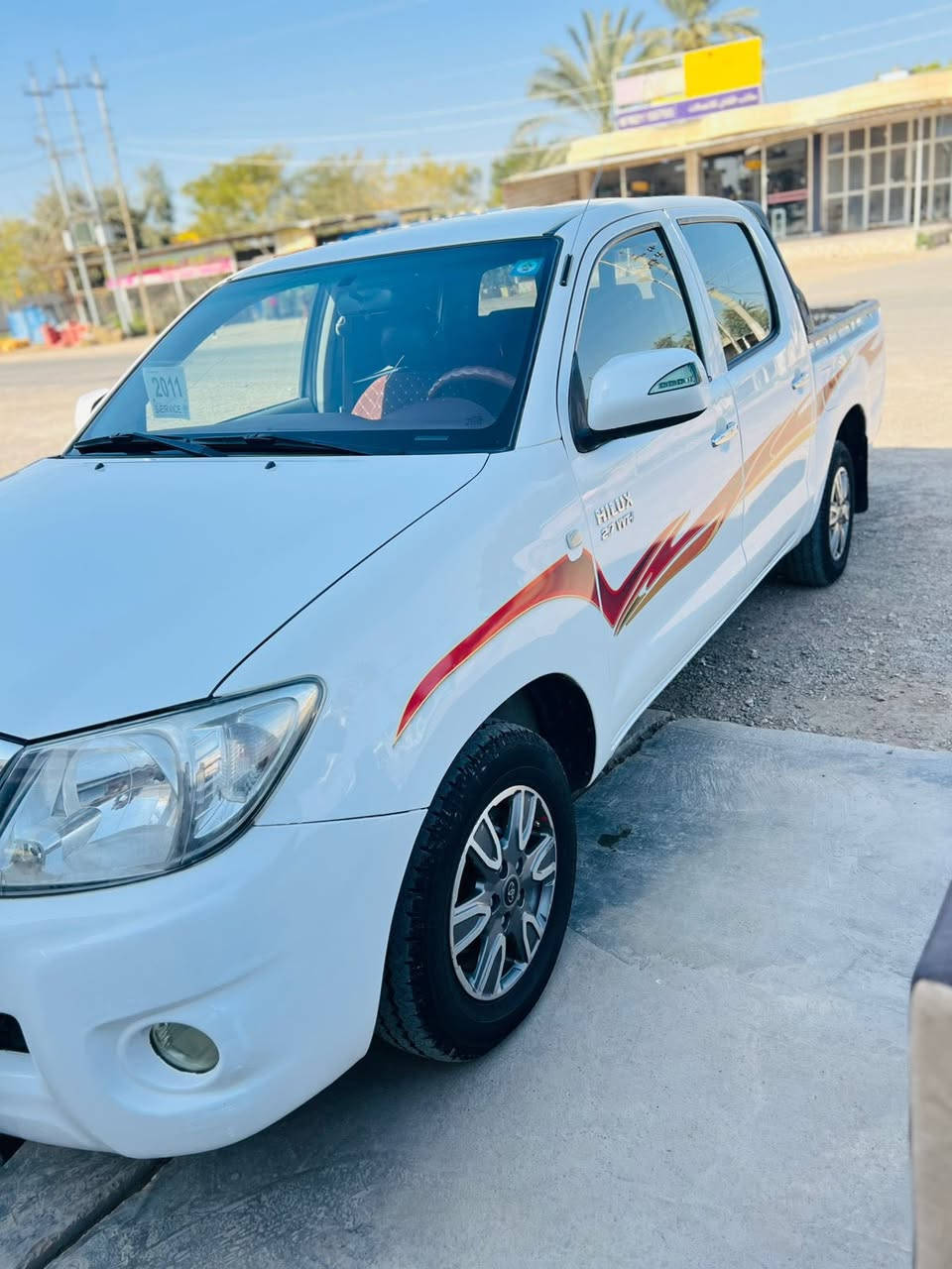 سلام عليكم للبيع هايلوكس 2011 سعودي كير اتوماتيك رقم صلاح الدين دولي سنويه 2030 سياره جاهزه محرك كير تبريد 
مكفولات بيها صبغ جاملغ  مكاني صلاح الدين الضلوعيه 

‭0782 916 6107‬
