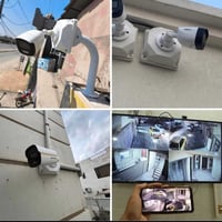 مستعدين لنصب كامرات المراقبة كافة انواعها مع ربط الكامرات على الهاتف ف...