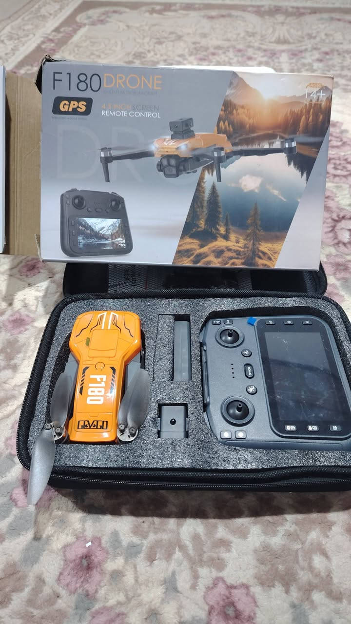 درون F180 احترافيه
نظام Gps
تحديد المواقع بلتدفق البصري
مانع تصادم ٣٦٠ درجه
تحليق وثبات حتى بوجود الرياح
كامره 4K
جوستك شاشه مقاس 4.5
رام وفلاش
كامره متحركه ٩٠ درجه
بطارية عملاقه ١٦٠٠ مللي نصف ساعه طيران
محركات برشلز
الاقلاع والهبوط بضغطه زر
تحديد مسار
التحكم بلاشاره
السعر ١٠٠ الف *********** يوجد توصيل وات ساب

