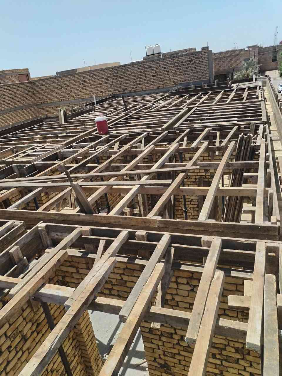 أحد أعمالنا لدار بمساحه ١٦٠ متر مركز الناصريه اشراف وتنفيذ علي النجار وكادره المختص لنجاره والتسليح والصب ها ***********
