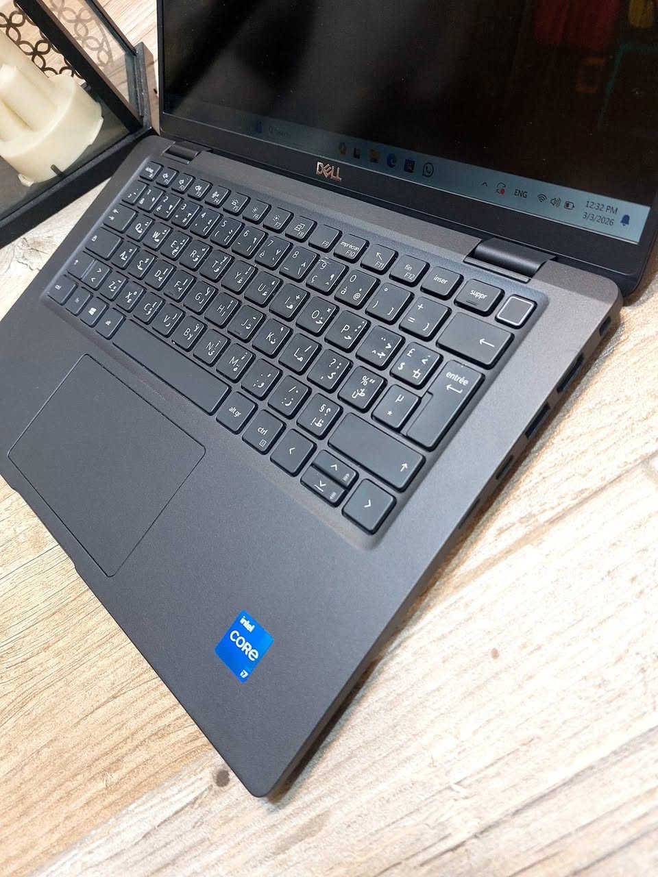 تدور ع لابتوب لمس للدراسةوالبرامج المكتبية خفيفة الوزن سهله بالتنقل الك هاي .
قطع محدوة وبسعر ثابت 470الف دينار وتوصيل مجاني

Dell Latitude 7420 Ci7 جيل الحادي عشر 
Core i7-1185G7  معالج حرف G
16GB  DDR4 RAM
512GB M.2 SSD HARD
8GB Intel UHD Graphics 630
14 fhd screen 1920x1080 لمس
Back-light Ar-En 

يمكن للزبون فحص اللابتوب وتشغيله والتأكد من المواصفات قبل استلام اللابتوب.

العنوان بغداد شارع الصناعة مجمع الرياش مكتب اليسر للتواصل والحجز ***********
