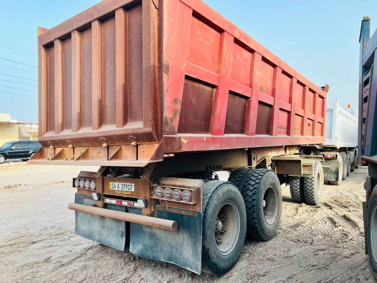 البيع مقطورة ذرعة 24 متر طوناج خفيف مجموعة براد 14 
عربانة ما ناقصهة شي كبل للشغل سعر مناسب 
اتصل وبيك خيرر وتدلل 
***********
***********
العنوان بغداد التاجي
