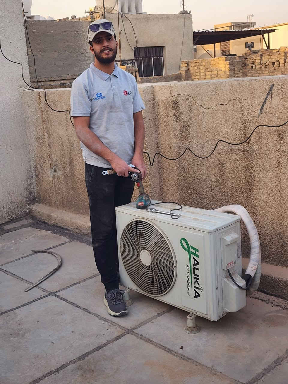 سبلت اوكيا 1 طن انڤيرتر 
سبلت اوكس 1 طن انڤيرتر 
تم التركيب بواسطة كوادرنا الهندسية المعتمدة لأحد زبائننا في منطقة كم سارة 
خصومات خاصة جداً 💸 
نوفر فريقاً هندسياً متخصصاً للكشف عن كافة اعطال أجهزة التكييف و معالجتها 
للطلب و الاستفسار : 
***********
