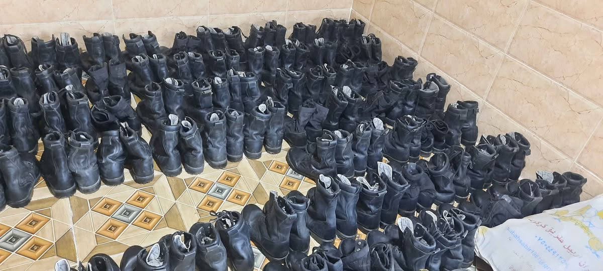 ⛔ عرض خاص قياسات من 40الى48⛔
🚫🥾 بساطيل باله اسود مبطن اصلية صيفي وشتوي ✅
◼️سعر جمله 18 الف سعر ثابث 
◼️ سعر مفرد 20 الف سعر ثابت   
◼️جلد طبيعي قاعده قويه نظافة حسب الصوره 
◼️ منشأ تركي اصلي باله
◼️توصل كل المحافظات جمله فقط  
🔸وتساب/ *********** / عنون تلعفر Singapore
