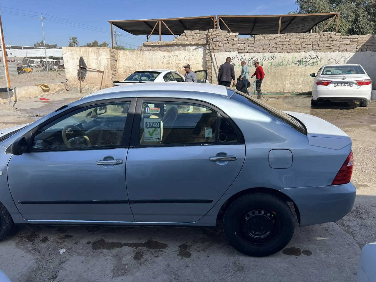 كورله 2005للبيع صبغ عاد م جماليه محرك 1800 جديد كير جديد صدر جديد تبريد ثلج رقم دهوك هزه جديده السعر 77 ويها مجال ‭0773 198 9097‬ مكاني سامراء
