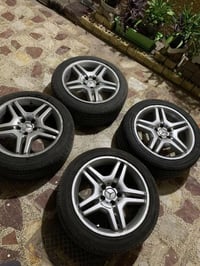 يالة 18 AMG • أصليات • مع تايرات