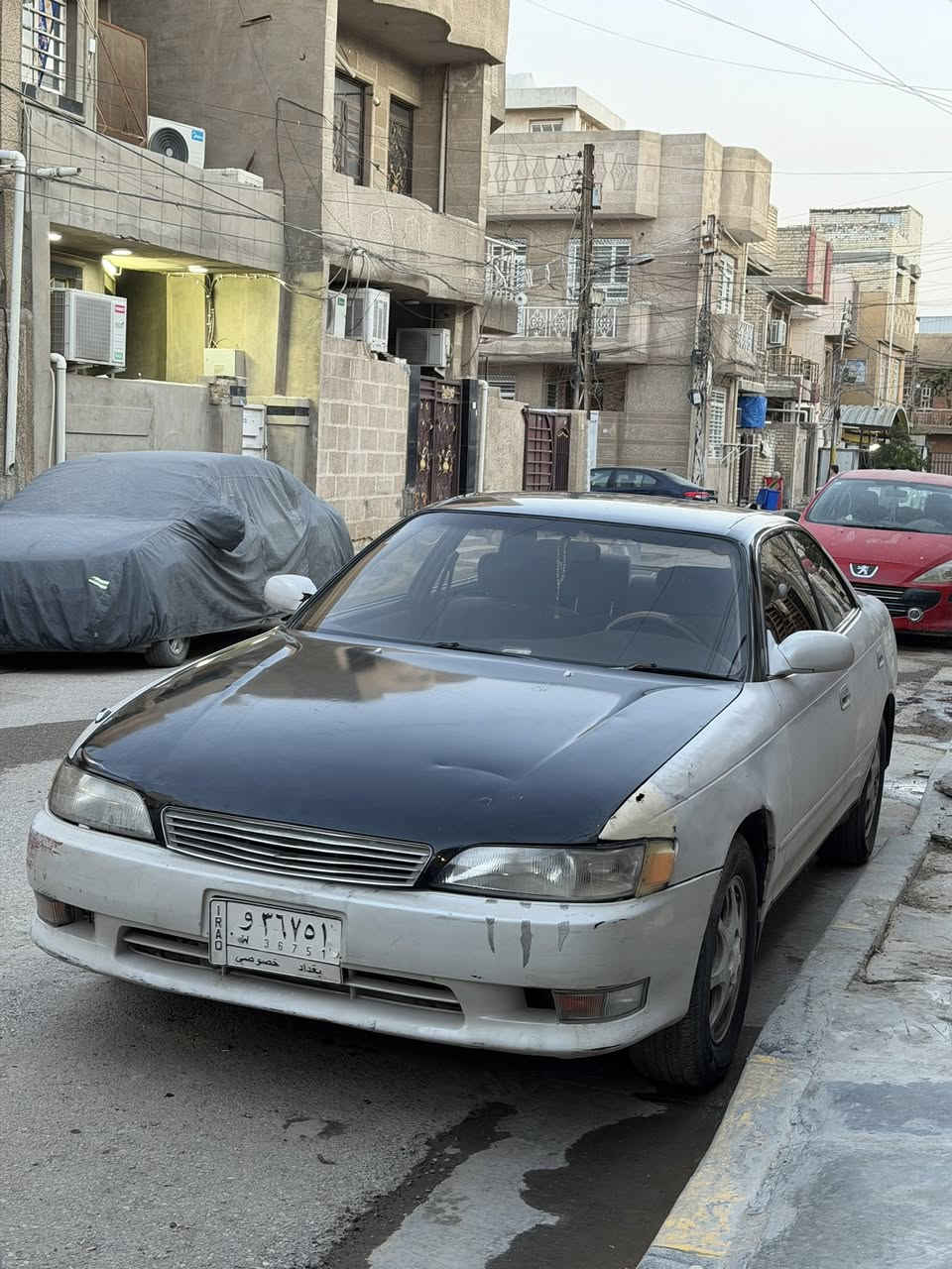 مارك 2 موديل 92 نفخ للبيع
السياره موضحه نظافتها بالصور 
ماشيه 270 الف تقريبا 
محرك 2 و 600 
مكفوله من الكص ونقل الجثه والحادث ( سيارة بيت) 
السعر 42 ورقه وبيها مجال
للاستفسار خاص او على الرقم ***********
المكان / بغداد ناحيه الكرخ
