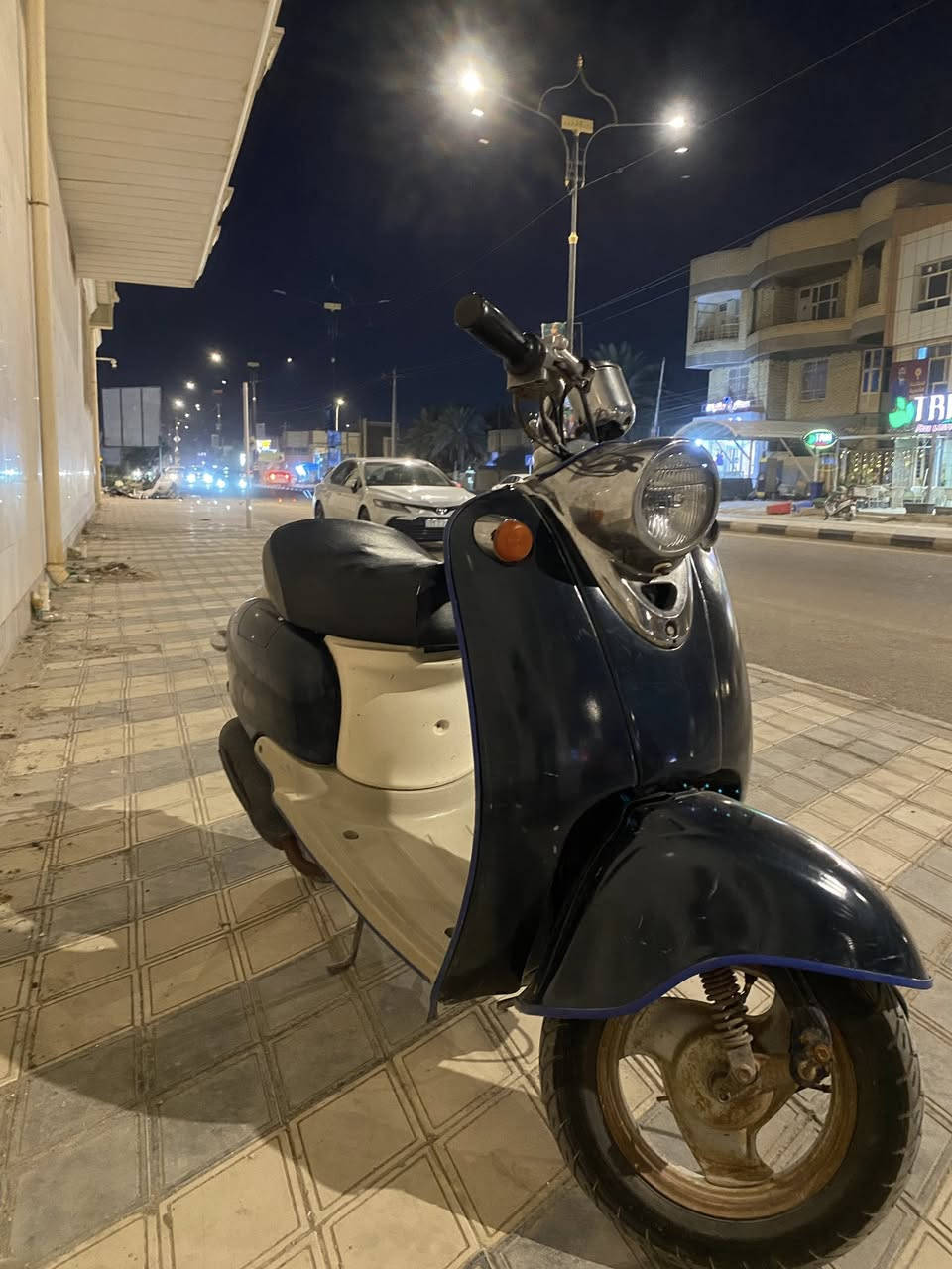 اعادة نشر بسبب الوعود الكاذبه …
دراجه مصريه
كامله مجهزه 
عداد سرعه
عداد بانزين
اشاير 
بك لايت 
هورن
تواير جدد
لايت بلادي 
مكينه بدل بيه بس بستم 
سعر 400وبيه مجال حك لكفرات شويه تعبانه
الاستفسار رقم ***********
