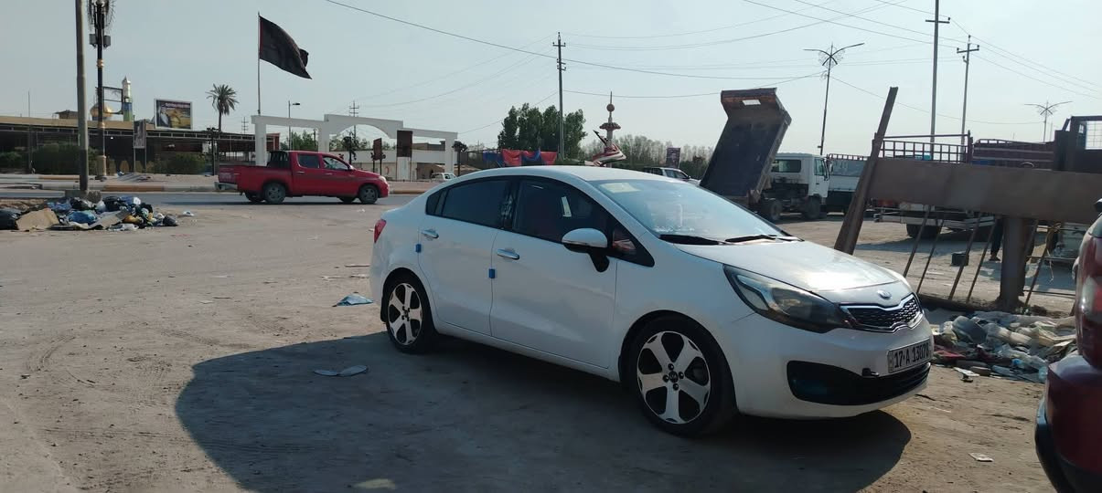 كيا ريو 2014 خليجي بيع او مراوس داخل لونين محرك 1600  بيه صبغ 4قطع رقم مثنى فول عده فتحه تحكم حساسات شاشه كامره تبرد ثلج خمسه ويل كب سياره جاهزه محرك كير كله جديد سعر 88 رقمي واتساب *********** سونار مرفق بصور
