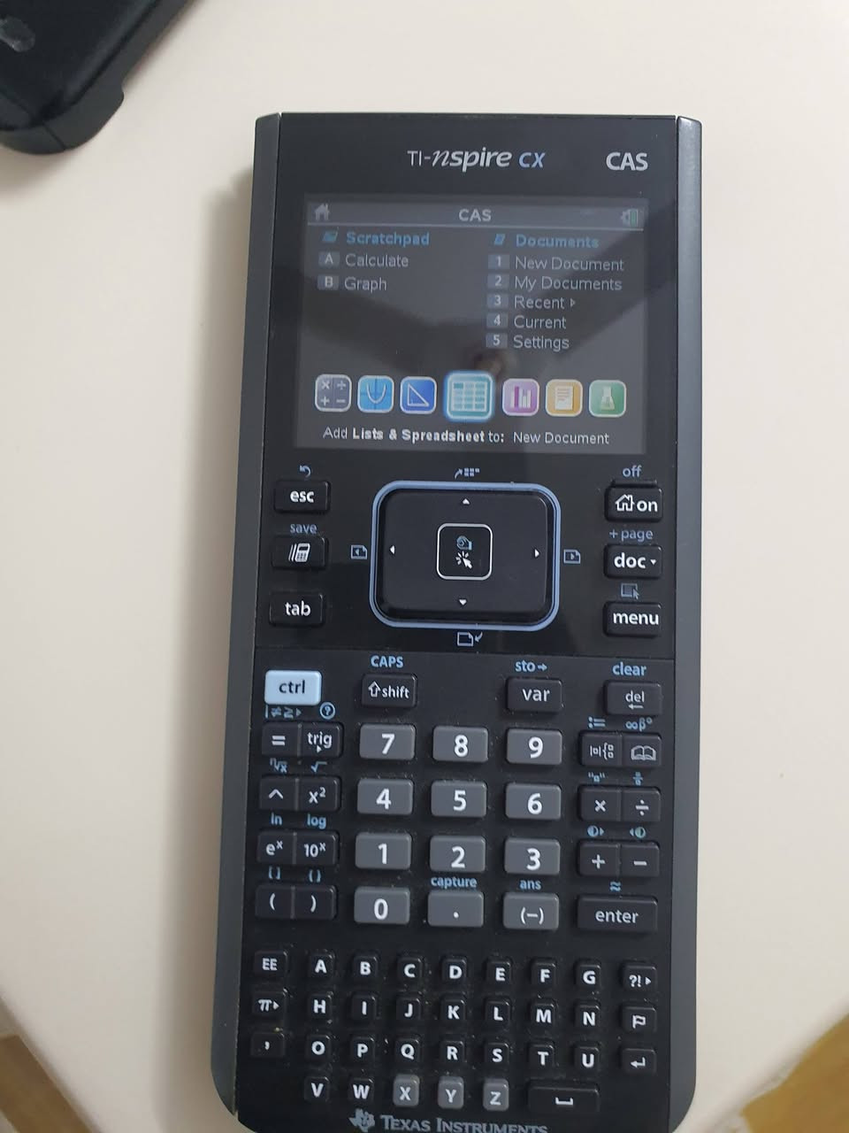 🔥 للبيع حاسبة هندسية احترافية 🔥
TI-Nspire CX CAS الأصلية من شركة Texas Instruments

✅ شاشة ملونة واضحة

✅ تدعم الرسم البياني Graph

✅ تحل المعادلات والاشتقاق والتكامل (CAS)

✅ مناسبة للهندسة والرياضيات والجامعة

✅ بطارية قابلة للشحن

✅ وياها كيبل USB

📌 الحالة: نظيفة وتشتغل ممتاز

📌 السعر: 60 وبيها مجال 
***********
