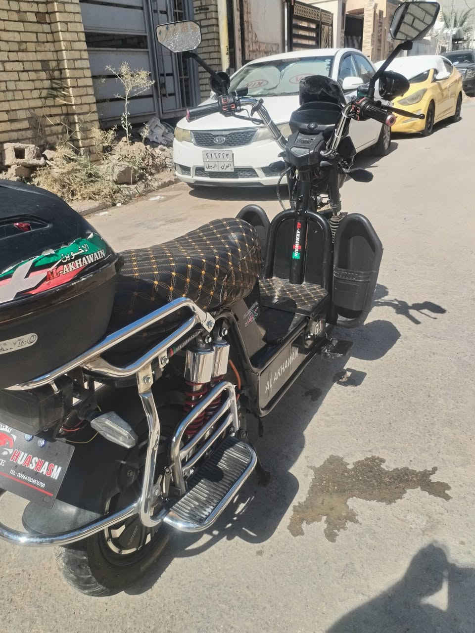 دراجة للبيع جبلي لخوين بطاريات جدد قبل شهر شادهن يقرن 11جهاز مانع سرقه جهاز تشقيل من بعد كهربايات شقالة السعر 525وبي مجال ***********
