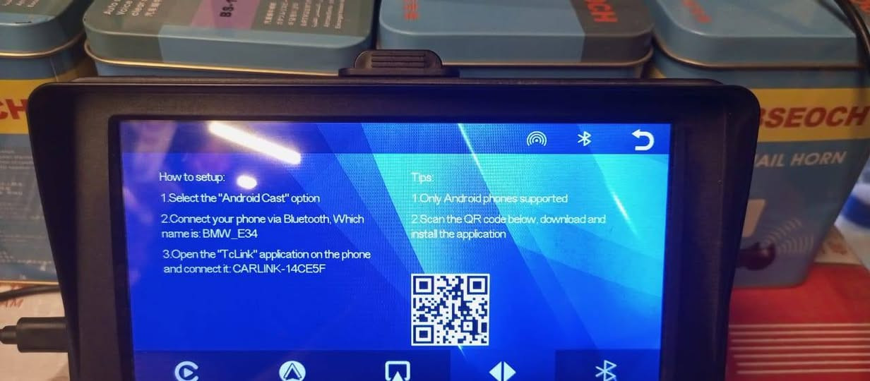 مرحباً أصدقائي، شاشة iPad على لوحة القيادة من ماركة TC LINCK الأوروبية بدون درج. تدعم CarPlay وAndroid Auto وAndroid وiPhone. مع إمكانية توصيل iPhone وAndroid، يتم عرض بيانات هاتفك على الشاشة، ويمكنك رؤية الخريطة وإخبار الراديو بعنوانك. كما تدعم Bluetooth وCarPlay وAUX، وتتصل بعجلة القيادة. سلك بطول 5 أمتار مع ذاكرة للأغاني والفيديوهات بدقة 4K.سعر خاص انا کوردی


**إذا كنت صاحب هذا الإعلان وتريد حذفه لأي سبب، رجاءا أرسل رسالة إلى الدعم الفني**