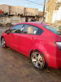 كيا ريو ٢٠١٣ خليجي تبريد ثلج خير من الله حداديه جديده  تخم تاير ماصار ...