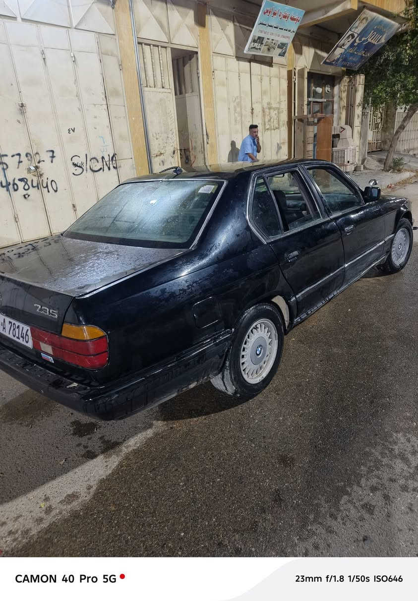 للبيع سياره بي إم دبليو ٧٣٥ جاهزه ورقم دولي سنويه لل٢٨  كفاله كير محرك صدر سعره مناسب ٣٥ ورقه وبيها مجال  *********** مكانه الأنبار هيت
