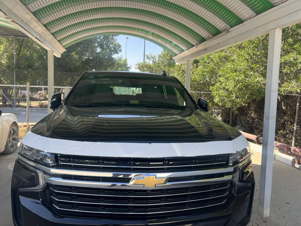 تاهو 22 LT خليجي مكفول مواصفات بريمير عدى جكات ودوسات رقم بغداد اسود فول ١/١ بصمتين
بنوراما
مري قلاب على بك 
نقط عمياء 
ثلاجة وسطية 
٣ شاشات
كامرات ٣٦٠
مقاعد جلد وكهرباء ٣ صفوف
رادار وحساسات ٣٦٠
مقاعد تدفئة امامي وخلفي 
تخم تاير برجستون 
سماعات خلفية وكتلوكات ودوسات شرط وكالة غير مستعملة
نعومة ونظافة شرط زيرو 
سنوية بسمي 
مكانة بغداد / الدورة 
***********  وات ساب
