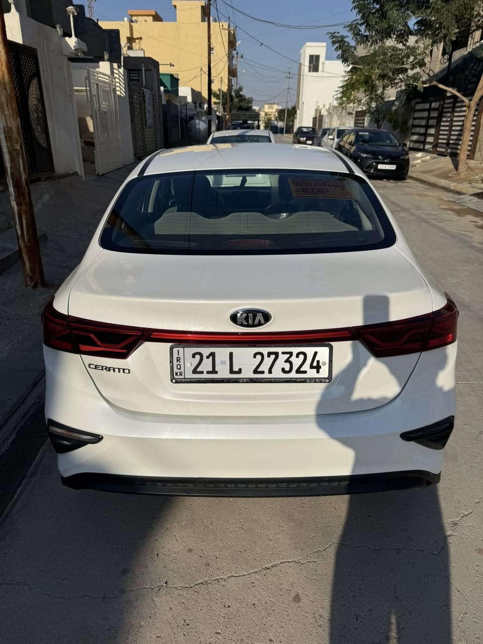سلام عليكم من رخصة الادمن 
كيا سيراتو موديل ٢٠١٩ للبيع محرك ١٦ دوش بدون قطره صبغ مواصفات ويل كروم مرايا شفط كير محرك تبريد كهربائيات كلها شرط السياره باسمي ماشي ٩٥ الف قابل للزياده السعر ١٦٠ الشراي يتصل ***********
