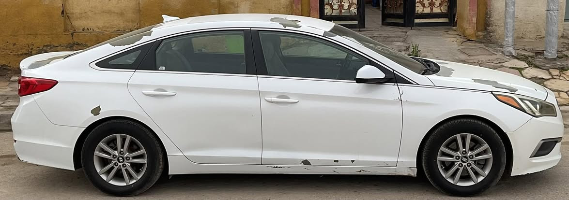 سوناتا وارد امريكي 2016
محرك 2400 GDI 
مضاف الها منظومة غاز خزان 60L بالعراق 
تمشي300km بتفويلة الغاز ( البرمجة السابقة 400km ) 
جميع قطع الغيار والفلاتر المستبدلة اصلية 
تبريد بلادي 
تخم تايرات جديد عمره شهر
حدادية مستبدله قبل ٤اشهر  
لايت لد ابيض اصلي قوي اقوه من البلادي 
رقم الشاصي مرفق بالصور
مستورده ع ايدنا
السعر 122$ و بيها مجال 
للتواصل:- 
***********
