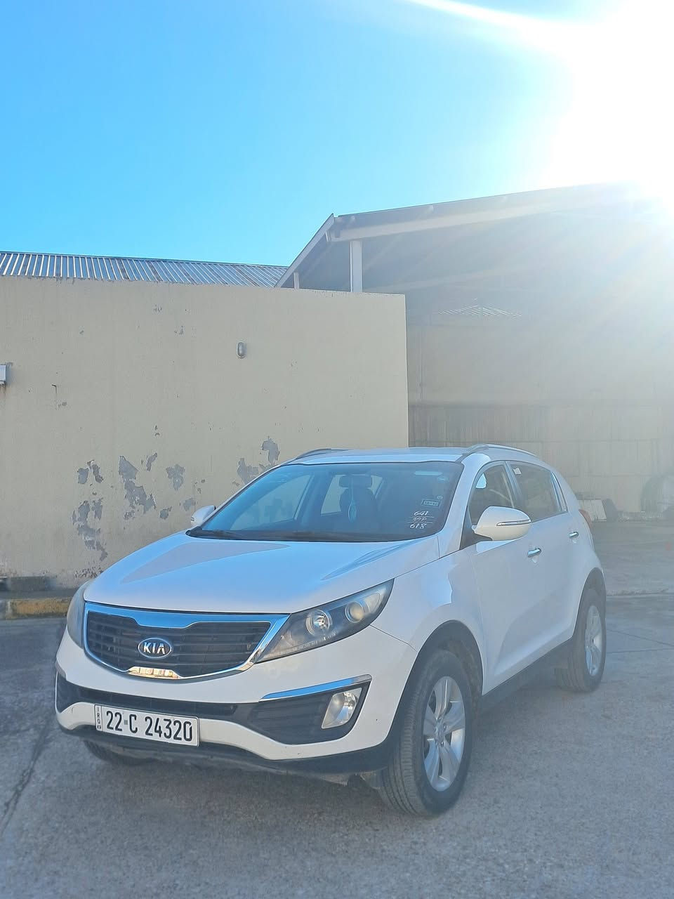 سلام عليكم 
كيا سبورتج موديل 2011 
كير محرك شرط 
تايرات وياله جدد
تبريد تدفئة  كهربائيات كلهن شغاله 
سياره بدون دعم بدون صبغ   
سياره رقم سنوي هذه جديد 
سعر 135$ 
 
مكان سيارة عقره 📍

رقم تليفون واتساب او فايبر ☎️
***********
