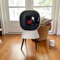 صوبة ذكيه كهربائي سمارت  دفاية ذكية متعددة الوظائف (دفاية + سماعة + مب...