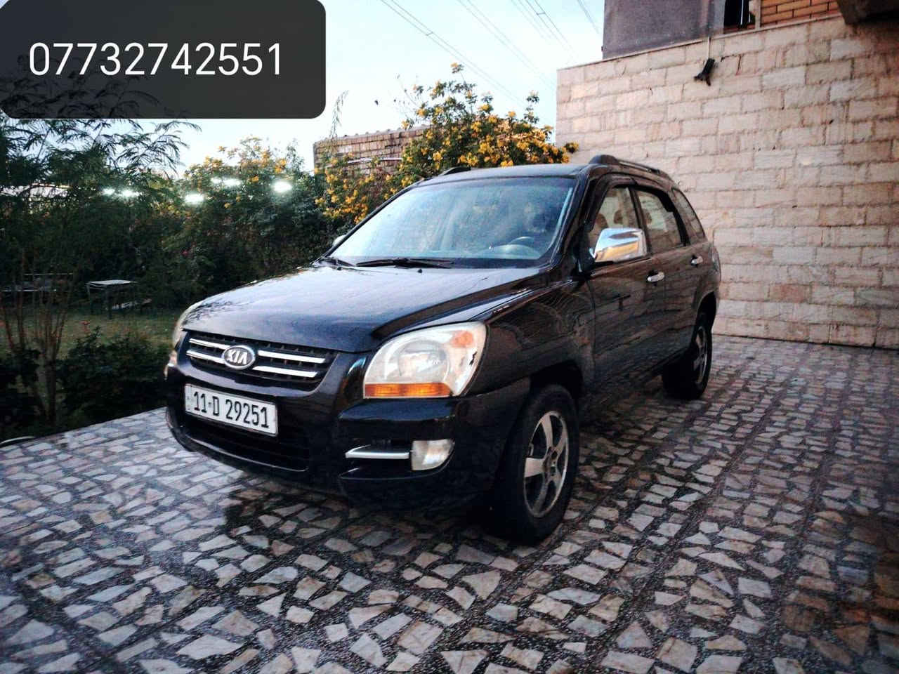 السلام عليكم عندي كيا سبورتج موديل ٢٠٠٧ وارد امريكي حادث باب السايق مصبوغة حزام للجمالية محرك ٦ سلندر كير ومحرك نضيفات تخم تاير صدر جديد رقم بغداد الدولي مكانهة بغداد حي العامل مقابيل كلية الرشيد رايدهة 79 ورقة رقم الهاتف ***********
