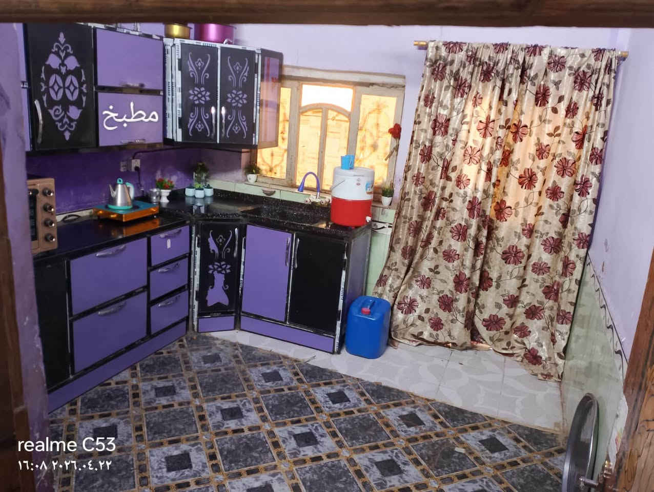 دار البيع مساحه ١٥٠م بحي الزهور بظهر المصتوصف السعر ٦٥ الدار طابو الاستفسار ع الرقم ‭***********‬
