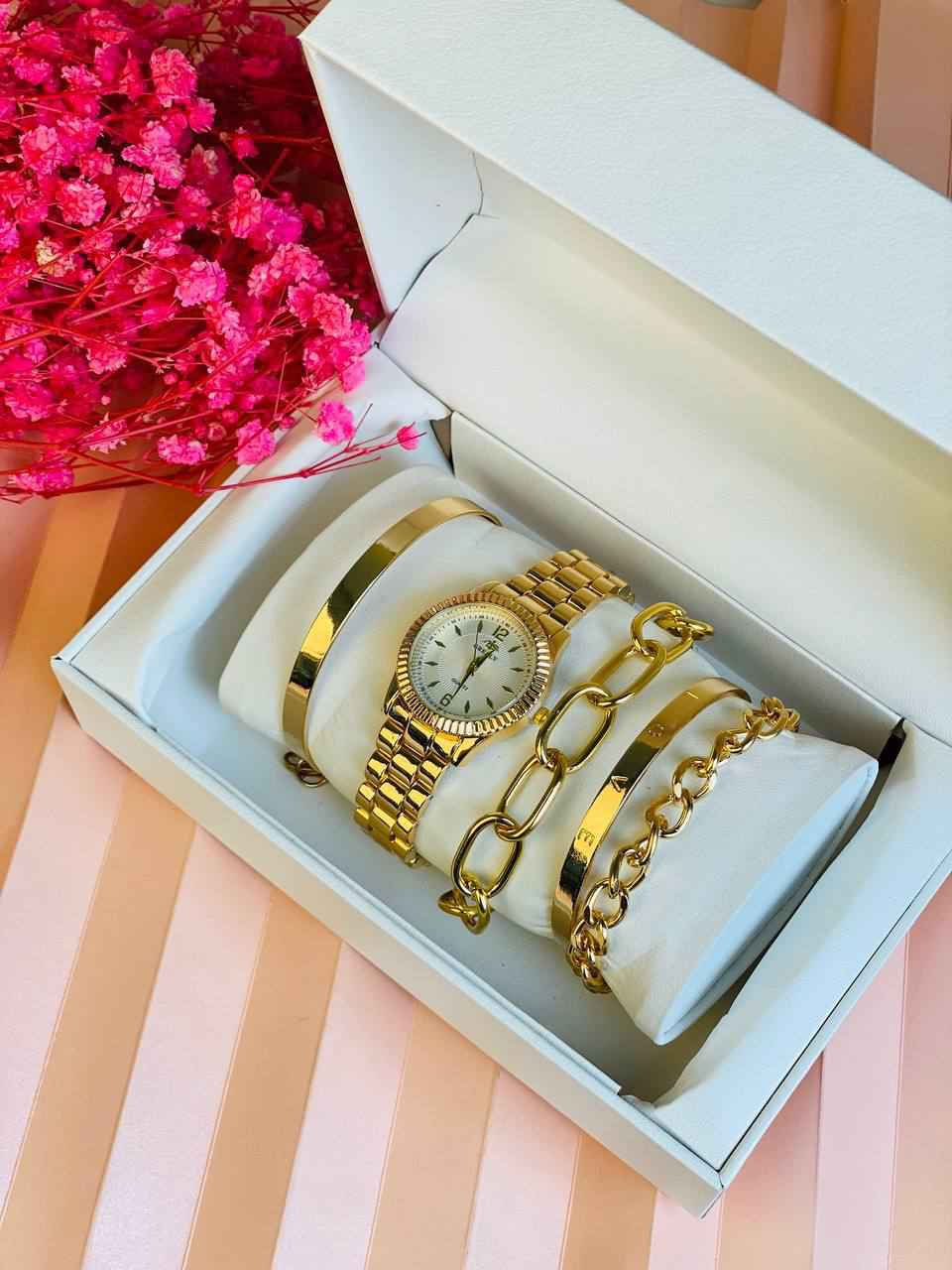 جديدنا مميز💋
♥️سيت اكسسوار♥️

بوكس 🎁 سيت ساعة نسائي
اللون ذهبي يحتوي على. 
ساعة * و سوارات عدد 4  *  طلاء ثابت 💯🔥
بوكس نسائي نازك ♥️
مع علبه خاصه ومميزة

مميزات البكج. 
✅ماكنة ياباني
✅طلاء ثابت
✅ضد الماء
✅ضد الخدش 
 
🚘 يوجد خدمه توصيل لجميع محافظات العراق 🚘للحجز والاستفسار خاص كربلاء, العراق


**إذا كنت صاحب هذا الإعلان وتريد حذفه لأي سبب، رجاءا أرسل رسالة إلى الدعم الفني**