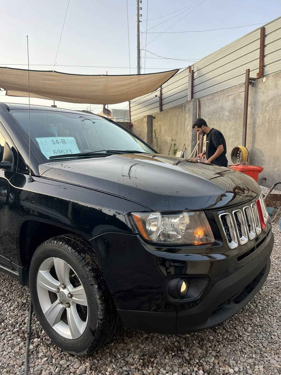 جيب كومبارس دخول جديد مزاد للبيع
سلام عليكم 
جيب كومبارس دخول جديد للبيع 
وارد أمريكي موديل 2016 اصل 
رقم بصرة دولي تسجيل جديد بسمي شرط تحويل 
سياره جديده كلش جاهزه من كلشي حداده تخم تاير ويلكب تبريد مكينه كير 2400 جديده سياره ماشيه ٩١ الف حقيقي 
سياره ضربته بنيد فقط الباقي كفاله من ضربه وكص ونقل جثه والأصوليات ولضباره المكان البصره ابو الخصيب السعر ١٢٠ وبيه مجال لاستفسار ***********
