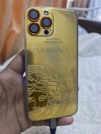 آيفون ١٣ برو ماكس • ٢٥٦ • مطلي بذهب