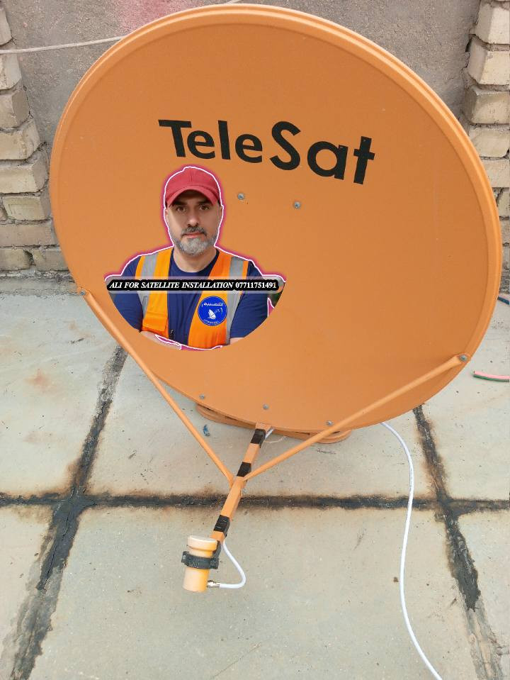 (#رحم #الله #امرأ #عمل #عملا #صالحا #فأتقنه)🧿
💥 تم تنصيب طبق أرضي نوع Telesat/ نيلسات
💥الاولمبي /  strong .. مدخل واحد 
💥الاشارة/ 92%
💥الموقع / جسر ديالى ... نهاية شارع المصرف 
........................
📡 خدمات تنصيب وصيانة الستلايت 📡
..........................................................
نقدّم لكم تنصيب ستلايت بجميع الأحجام والأشكال
✔️ دقة عالية في توجيه الطبق
✔️ استقبال جميع الأقمار بجودة ممتازة
✔️ صيانة وفحص الإشارة
✔️ تبديل LNB وأسلاك أصلية
✔️ سرعة في الإنجاز وأسعار مناسبة
..............................................
(نخدم المنازل ، المحلات )
📺 وضوح عالي – إشارة ثابتة – عمل مضمون
📞 للتواصل والحجز : (***********)
