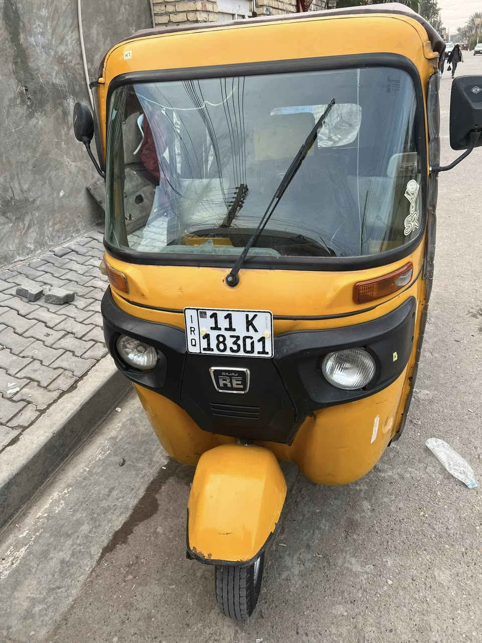 تكتك 🛺 21 للبيع شهر9 رقم وسنويه تحويل مباشر محرك كفالة عامه وكير كفاله كشر بي طخات تجي شوفه كدامك عنوان بغداد قضاء الحسينيه ***********
