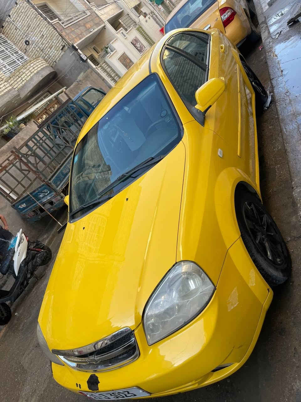 ‏سلام عليكم أبو ترى موديل 12  سياره مطلوبه لمصرف اني ادفع اقصادهه كل شهر تاخذ الوصل مال اقصاد سيارة مصفره من هيىه من غرامات رقم جديد دولي سنويه جديده سياره مصبوغه جديد من وره الجراد مابيهه لا ضربه ولا دواخل مكاني بغداد البلديات سعر ٤٨ رقم الهاتف والاستفسار￼***********
