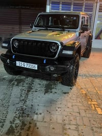 جيب رنكلر هايبرد بلك ان willys 2024 معروفه مواصفاتهة السياره  ماشيه 25...
