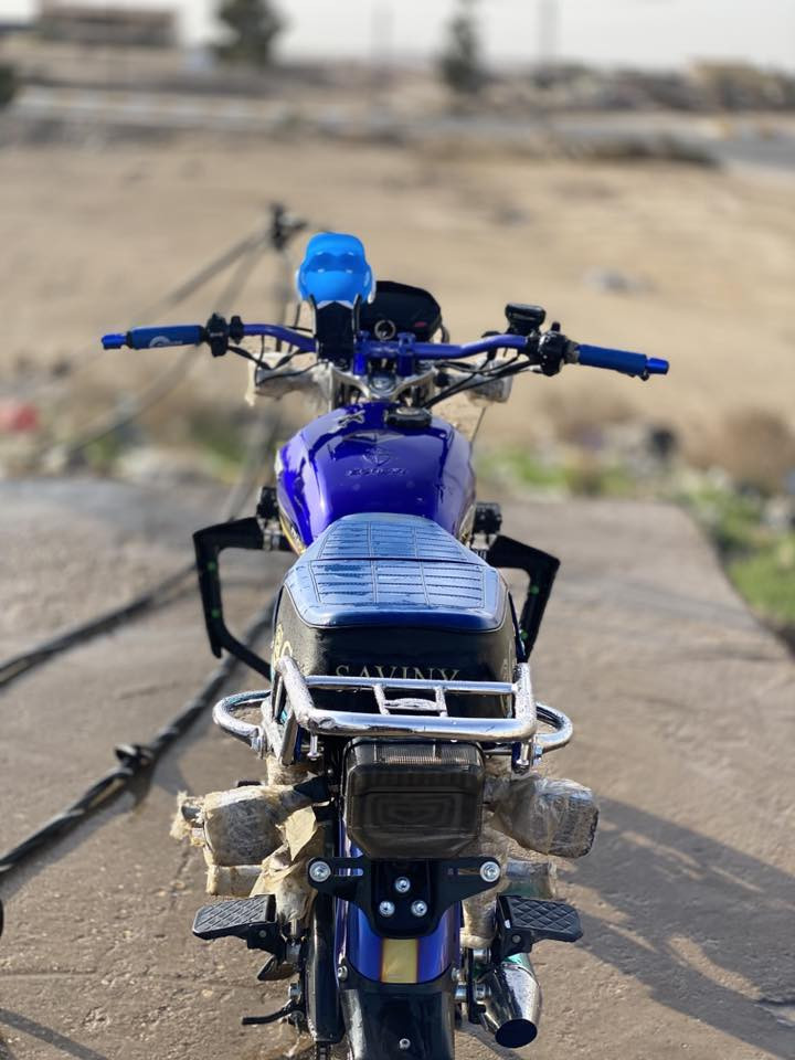 السلام عليكم 
ماطور ايراني 2024 للبيع السعر 725 وبي مجال 

1-المحرك والكير مكفول نشاط ونعومه
2-الكهربائيات كلها شغاله
3-عقل رياضي
4-صالنصه رياضي
5-سكان رياضي
6-تاير امامي وخلفي جديد
7-منضومه اضاءه زنون عالي ناصي (بومه)
8-باتري جديد 
الشراي بي خير ويتدلل


**إذا كنت صاحب هذا الإعلان وتريد حذفه لأي سبب، رجاءا أرسل رسالة إلى الدعم الفني**