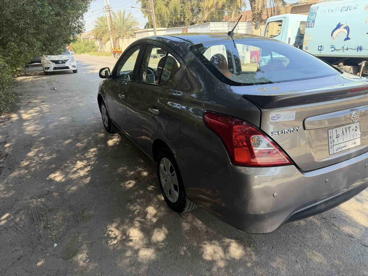 السلام عليكم
نيسان سني هندي موديل2020 
ماشيه 52 
ملاحضه السياره بيه باب صبغ اثار شخوط 
مكان السياره الكراده 
السعر: 105$ 
***********
