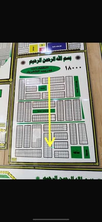 للبيع قطعة أرض مناسبة مقاطعة الكفاءات قريبة عل الحولي رقمها 18759 السع...