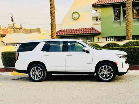 تاهو 2022  باسمي شخصيآ

السعر : 568$ وبيه مجاااال

اتصاااال : ***********

سياره البجم كبس بيه 3 قطع جاملغ خلفي وبابتين 

 #بغداد باسمي  شخصيآ تحويل ثاني يوم رقم جديد نكليزي وهزه جديده

عداد المسافة 71 Mi

المواصفات : 1/1

ويل كروم 

بصمه 

بنراما

5كامرات

كامرة دوارة 

حجم المحرك V8 5.3L

مرتبط بناقل حركة أوتو 10 نمر

رادار + تحديد مسار + مانع تصادم + نقطه عمياء مفتاح التشغيل بصمة

4 باب بصمة

تشغيل عن بعد 

كشنات منفصل 

دفع خلفي RWD 

اريل نفكيتر 

حساسات أمامية 

حساسات خلفية

لايت زينون + LED

بك لايت LED 

حساسات ضغط الاطارات 

اشارة في المرايا الجانبية 

تعليق لمس
هاند بريك كهرباء 

شاشة جبيرة حجم 17 + Apple Car play

شفتات مقود 

مثبت السرعة Cruise 
المودات والاوامر الصوتية 
مخرج منفذ الطاقة 

3 قطع تبريد

حركة المقاعد الأمامية كهرباء

ثلاجة 

تبريد لمس مناخين منفصلين 

3 قطع تبريد 

أوضاع القيادة Drive Mode 

أوتو هولد Auto Hold 

نظام مانع الانزلاق 

نظام نزول المنحدرات 

نظام تحديد المسار

نظام اطفاء وتشغيل

جديدة وبل عافية ع ياخذها 

بغداد
