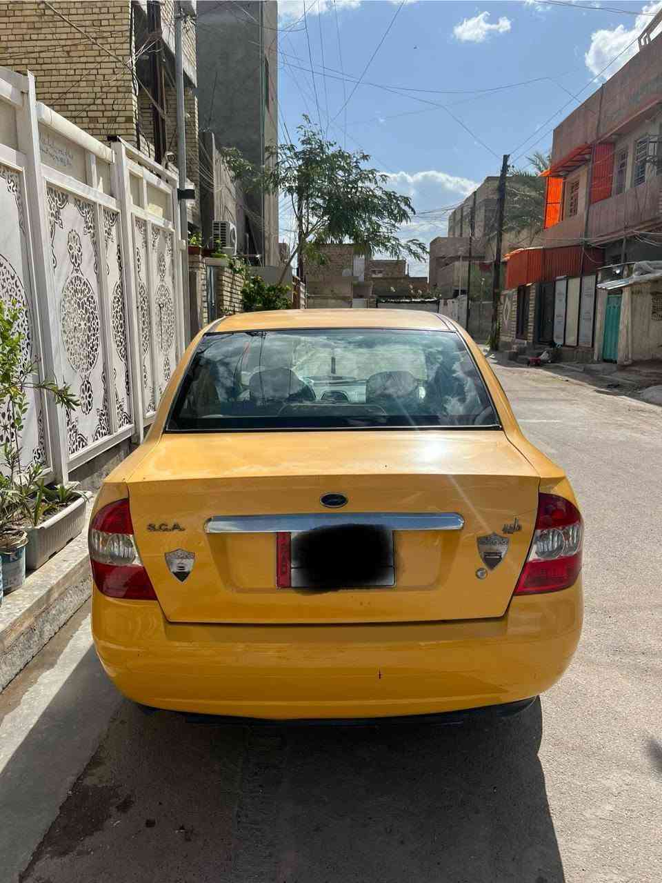 طيبة تكسي موديل ١٦ رقم بغداد بيها جاملغ خلفي مبدل السعر ٣٧ وبيها مجال ***********
