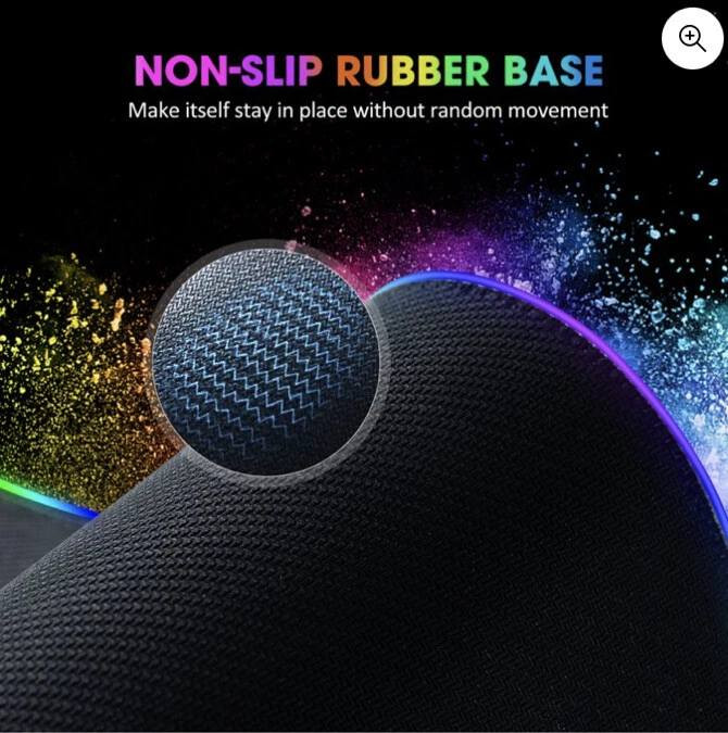 🚨VictSing RGB mouse pad (30x80)
ماوس باد Victsing RGB مستعمل نضيف جدا، مواصفاته👇🏻👇🏻

- يوجد فيها 13 وضع إضاءة, 8 أوضاع إضاءة ثابتة، 5 أوضاع إضاءة ديناميكية، بالإضافة إلى مستويين للسطوع.

- يبلغ طول لوحة الماوس 80 سم وعرضها 30 سم، وهي كبيرة بما يكفي لاستيعاب لوحة المفاتيح والماوس وسماعات الرأس وغيرها. 

- صُنعت من ألياف دقيقة النسيج. يتميز هذا النسيج بنعومته وانسيابيته مع احتكاك أقل. يُحسّن هذا من دقة تتبع الماوس ويُمكّنك من اللعب بتحكم أفضل. 

-【قاعدة مطاطية مانعة للانزلاق】 صُممت القاعدة المطاطية المتينة خصيصًا لمنع أي حركة غير مرغوب فيها أثناء اللعب المكثف. فهي تثبت بإحكام على أي سطح أملس، وتبقى ثابتة في مكانها مهما بلغت شدة اللعب.

 -【متينة ومقاومة للماء】 صُممت وسادة الماوس من مواد عالية الجودة مع حواف مخيطة معززة، مما يجعلها متينة للغاية ولا تتلف أو تتقشر. كما أنها مقاومة للماء وسهلة التنظيف بقطعة قماش مبللة لراحة أكبر. 

- تحكم بزر واحد اضغط ضغطة قصيرة على زر الإضاءة لتغيير وضع الإضاءة الخلفية (١٣ وضعًا). اضغط ضغطتين لضبط مستويين من السطوع. اضغط ضغطة مطولة لمدة ٣ ثوانٍ لتشغيل/إيقاف الإضاءة.


**إذا كنت صاحب هذا الإعلان وتريد حذفه لأي سبب، رجاءا أرسل رسالة إلى الدعم الفني**