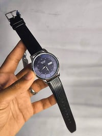 OMAX أصلي • كوارتز ياباني • سير جلد ثعبان