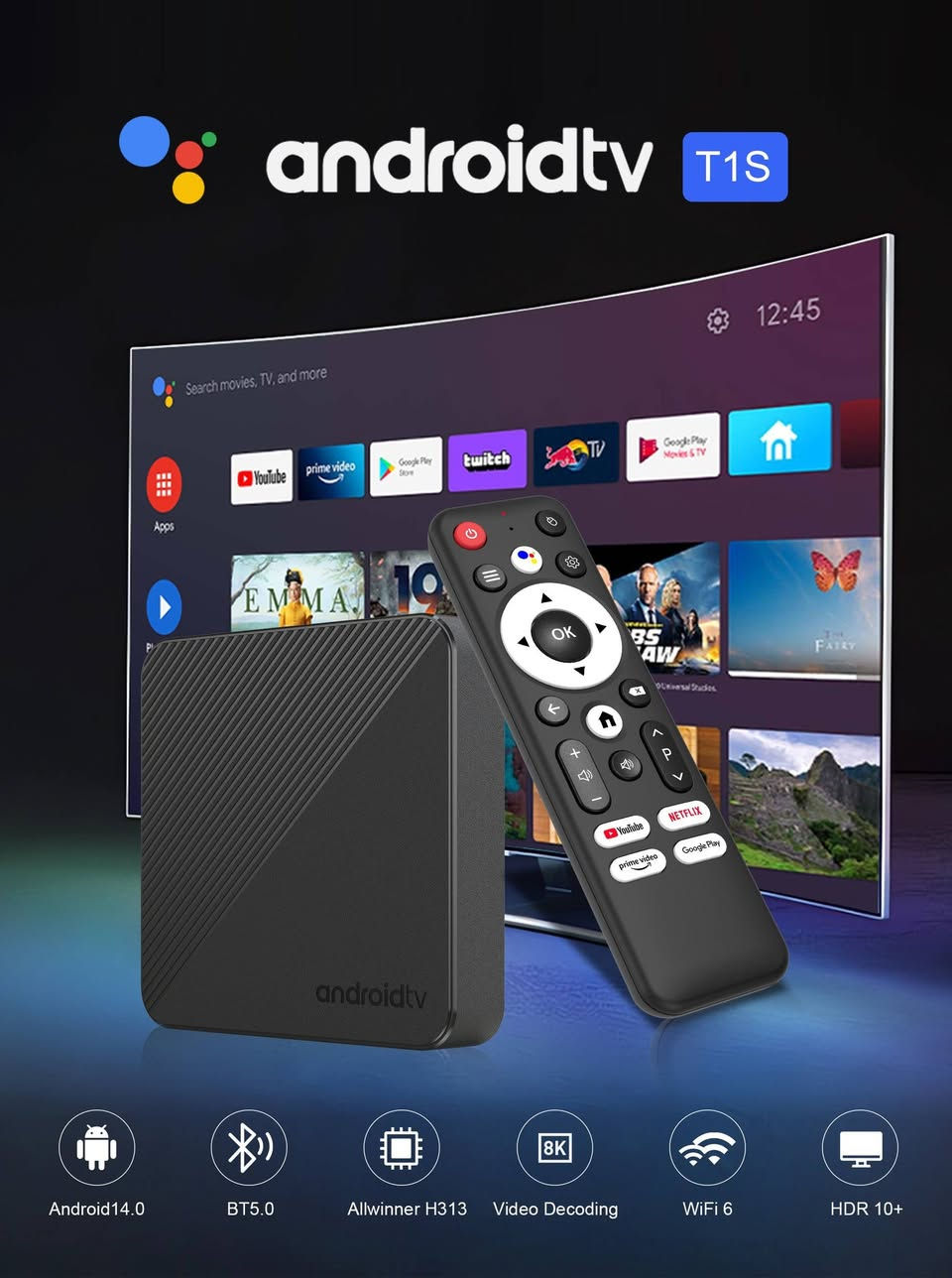 متوفر قطعه   TVBOX
rom  16 

ram   2 

android  14 

wifi  2.4G /5.8G / 6G

ريمونت بلوتوث اوامر صوتيه 

السعر 25


**إذا كنت صاحب هذا الإعلان وتريد حذفه لأي سبب، رجاءا أرسل رسالة إلى الدعم الفني**