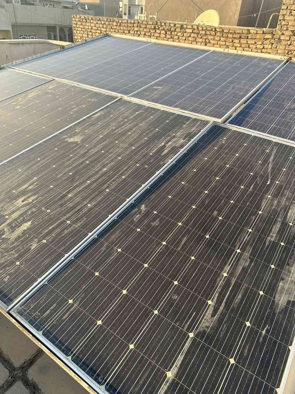 مرحباً عندي 8 الواح 4 منهن ماركة ترينا 325W و 4 ماركة فري بور340W اريد ابيعهن اريد اسوي منضومة اكبر سعرهن 400 الف نهايتهن مكاني بغداد المشتل توصيل ماعندي ***********
