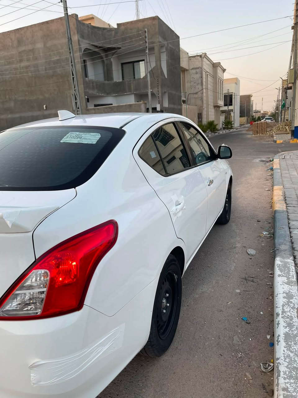 نـيسان صني 2024 هندي شباج النحله ام البليته
مكفوله كفاله عامه  ضربة صبغ تبديل بارد 
رقم أربيل باسم شركة 

شاشه كأمره تحكم ستيرن ماشية 25km تبريد مكينه كير حداده ع وضع الشركه 
السعر 123 
مكاني البصرة الرقم ***********
