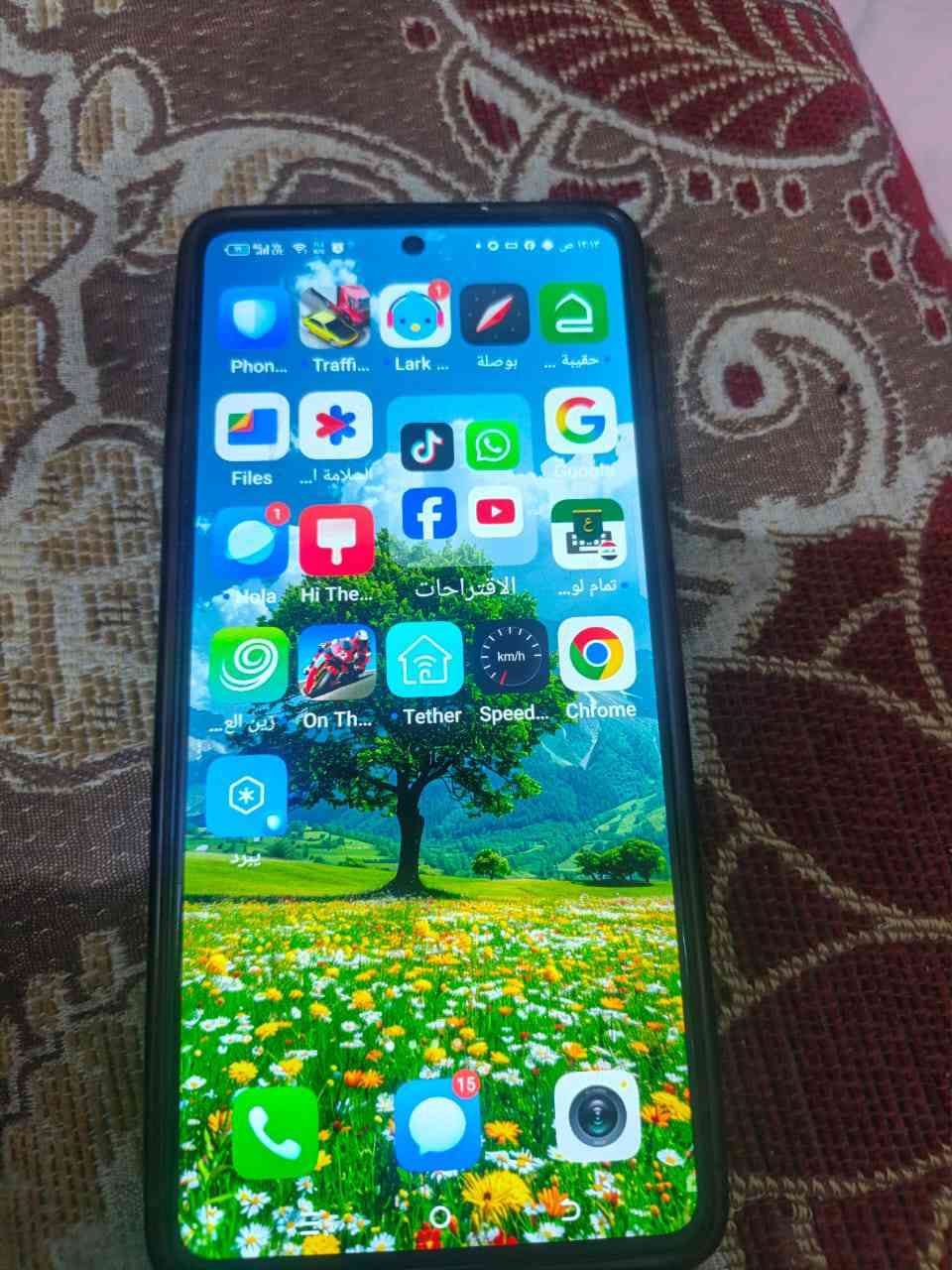 السلام عليكم جهاز تكنو كامون 20برو جهاز نضيف ماداخل تصليح مع كارتونه ذاكره 256 بوبجي 60 فريم بس الفطور الي بل ظهر السعر 160 وبيه مجال العنوان الزبير لتواصل واتساب ***********
