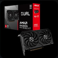 كارت شاشة للبيع — غير مستخدم نهائيًا ✅  ASUS Dual Radeon RX 9060 XT 16...