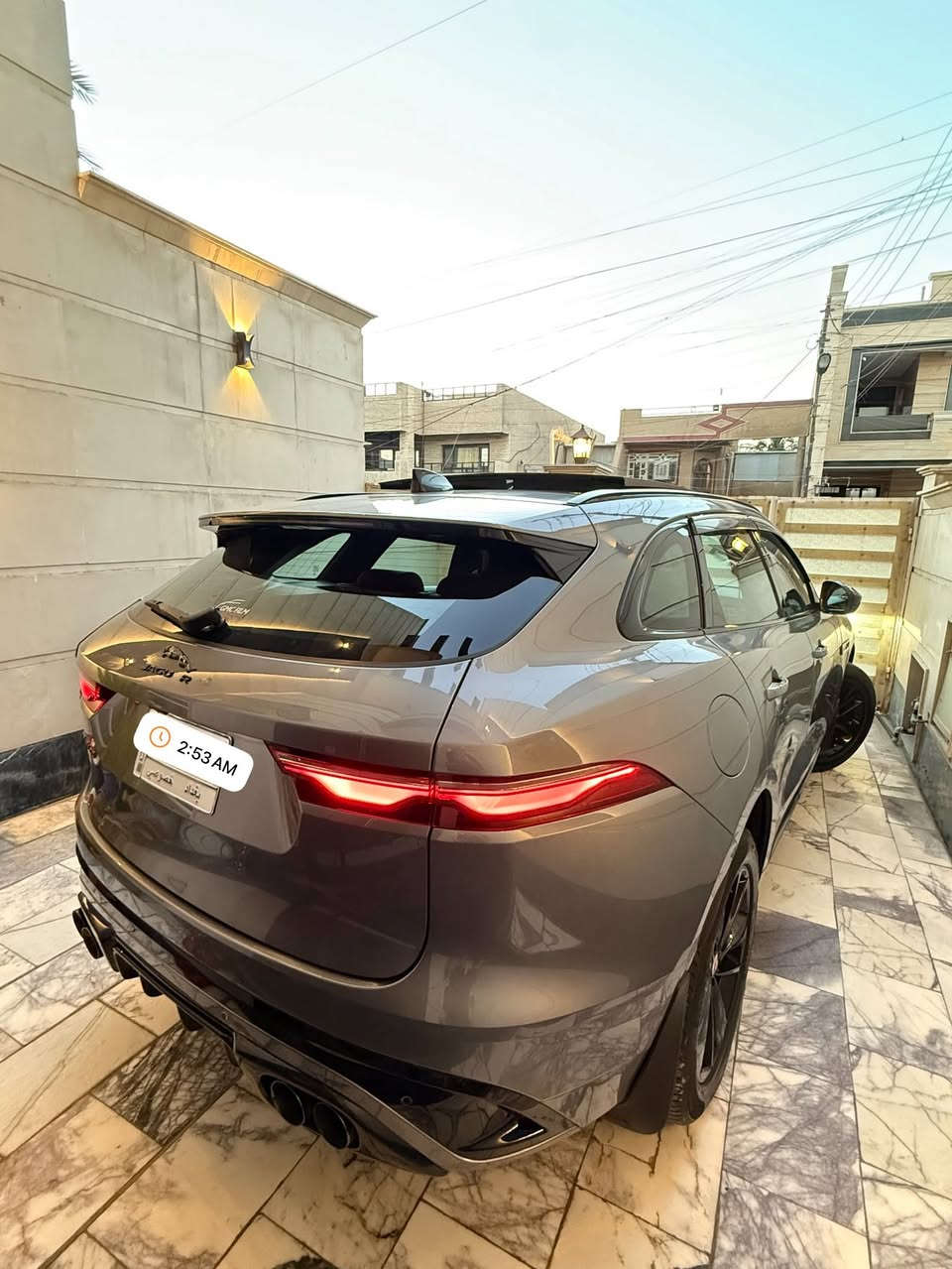 السلام وعليكم 
للبيع 
جكور FPACE R-DYNAMIC 2023
خليجي وكالة سردار 
كت SVR PLAK اصلي 
مغلفة PPF اصلي ضمان ١٠ سنوات
محرك 2000 تون تيربو 
ماشية 28000 km
رقم بغداد  بأسمي 

المواصفات:-
بصمة تشغيل
بصمة ابواب وصندوق
كامرة خلفية
شاشة جبيرة
ابل كار بلي 
انارة ترحيب 
لايتات زينون 
بكلايت ليد 
لد امامي 
زراك لايتات 
اريل نفكيشن
هاند بريك كهربائي
بانراما طكتين 
كشنات جلد طبيعي 
كشنات جلد احمر 
كشنات رياظي
تبريد منفصل 
سستم صوت
درايف مود 
انظمة قيادة
تراكشن 
تحكم استيرن  
شفتات استيرن 
عدادات الكترونية
كروز سرعة
قيادة ذاتية
كير طيارة
مري شفط 
ويل كب ١٩
تخم تايرpirelli
صندوق كهربائي
مثبت سرعة
رادار امامي 
نقط عمياء 
حساسات امامي خلفي
نضام ملاحة GBS
نضام دات شو
عدة الصندوق كاملة
جنطة اسعافات اولية
 
السيارة مكفولة من الصبغ 
فقط اقل الشبرbdr جاملغ خلفي 
والباقي مكفول كفالة عامة ومغلفة 
تغليف بالكامل وظمان ١٠ سنوات 
والسيارة كل الصيانة عليهة بالشركة
وبعدهة بالظمان وكالة سردار 
والسيارة جديدة بدون اي نقص 
استخدام شخصي من الوكالة لحد الأن
اي استفسار تعال خاص او اتصل 
*********** 
عنوان السيارة بغداد حي الخظراء
