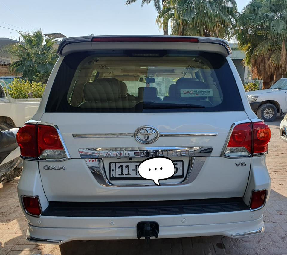 ‏‎السلام عليكم  للبيع 
لاندكروز 🔥 2013 GXR:
السياره احله من الصور بالحقيقه❤️ 
فول مواصفات 1/1 💯 :
🌷 فتحة 
🌷 بصمة 
🌷 ماشية 182الف 
🌷 حساس امامي خلفي 
🌷 ثلاجة 
🌷 كراسي كهرباء 
🌷مري شفط
🌷 شاشة عرض 
🌷كامره اماميه وخلفيه
🌷 8  ايرباك 
🌷 دفع رباعي 
🌷 رقم بغداد  بأسمي انكليزي 
🌷 مري قلاب عند الرجوع
🌷 دوسه ليزريه
🌷 طفايه
🌷 لايت زنون اصلي
حجم المحرك: 4000 
ملاحظة // السيارة  بيها صبغ بالجاملغ الخلفي  
السياره جديدة الحمد لله تخم تاير دلوب حدادية تبريد جاهزة من كلشي مابيها اي نقص 🌹وبالعافية ع تكون من نصيبه🌹
تحويل مباشر  
❤️السعر   ( 378 $ )💸بيها مجال بسيط                   

لاستفسار الاتصال ع الرقم التالي 🚀
 ( *********** ‬)
